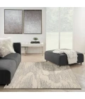 Michael Amini Ma30 Star Area Rug SMR02 Ivory/Grey 5'3" x 7'3"