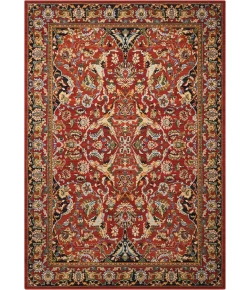 Nourison Home Timeless Red TML15 2ft.3in. x 3ft. Rect. Rug