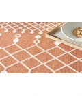 Nourison Astra Machine Washable Copper ASW10 9 ft. X 12 ft. Rectangle Rug