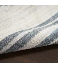 Nourison Astra Machine Washable Area Rug ASW05 Ivory Blue
