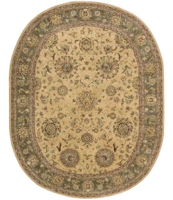 Nourison Home Nourison 2000 2258 Beige 7 ft. 6 in. X 9 ft. 6 in. Oval Area Rug