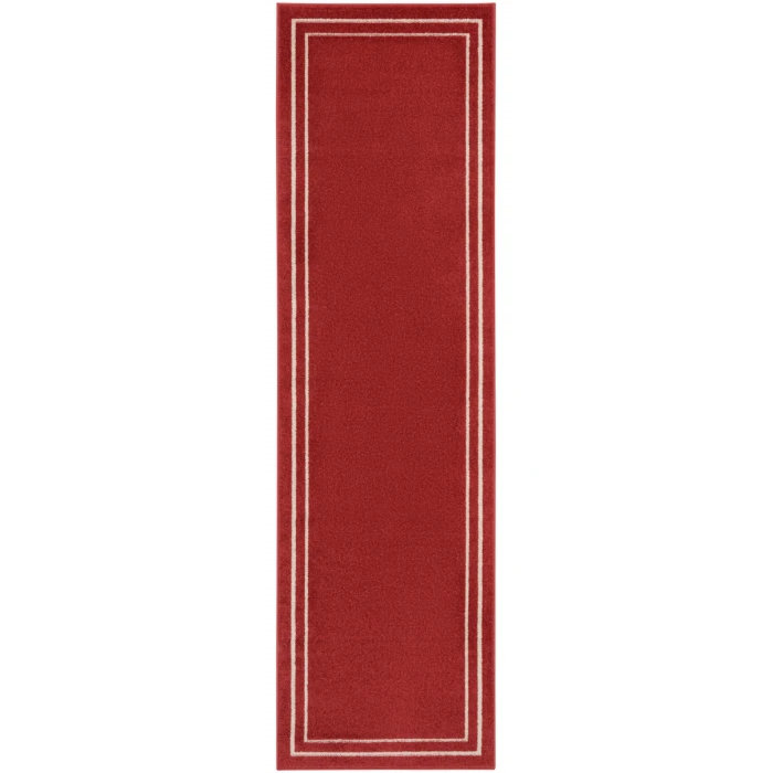 Nourison Nourison Essentials Area Rug NRE02 Brick/Ivory