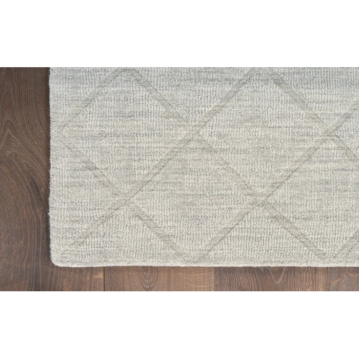 Nourison Wool Haven Grey WOH01 3 ft. 9 in. X 5 ft. 9 in. Rectangle Rug