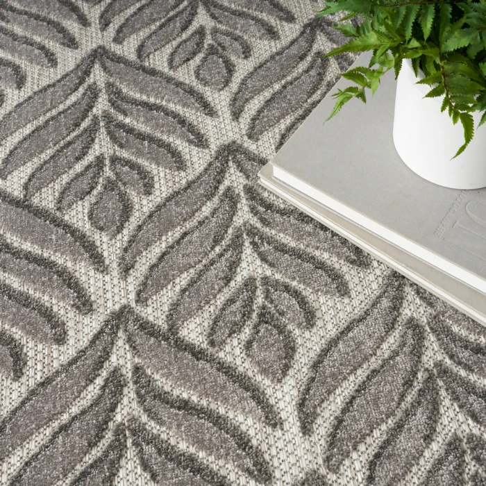 Nourison Aloha Area Rug ALH35 Charcoal