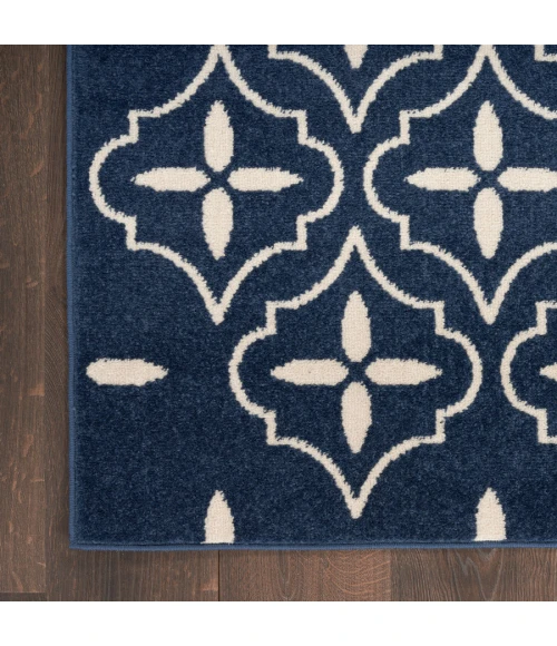 Nourison Home Nourison Essentials Navy Ivory NRE04 6 ft. X 9 ft. Rectangle Rug