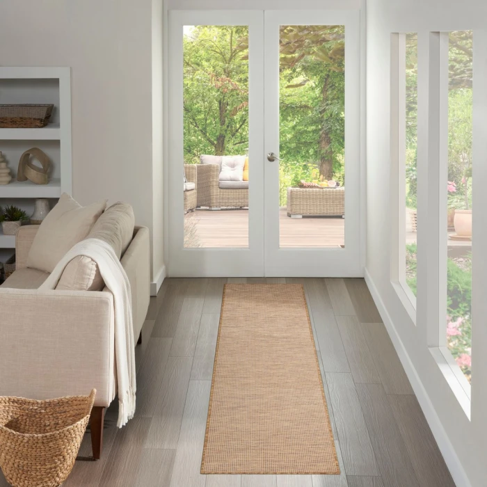 Nourison Positano Jute POS01 2ft. 2in. x 10ft. Rect. Rug