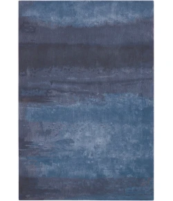 Calvin Klein Home Luster Wash SW18 Indigo 4 ft. X 6 ft. Area Rug