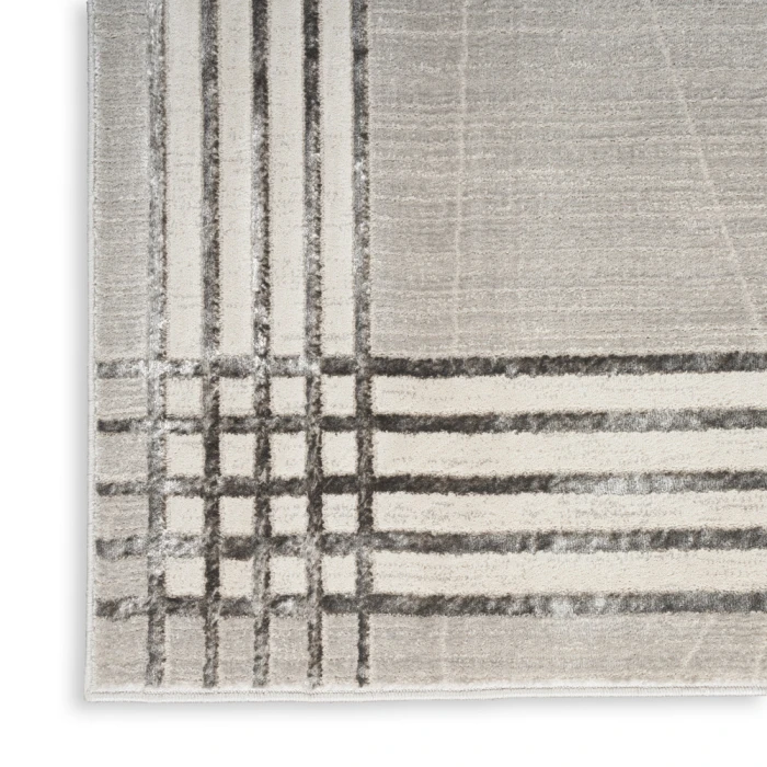 Nourison Desire Area Rug DSR01 Grey Silver
