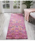Nourison Passion Runner Area Rug PSN01-Fuchsia