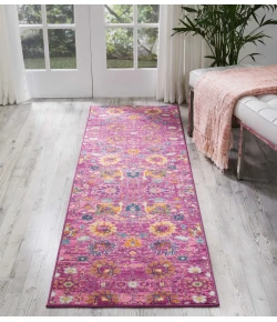 Nourison Home Passion PSN01 Fuchsia 2 ft. 2 in. X 7 ft. 6 in. Area Rug