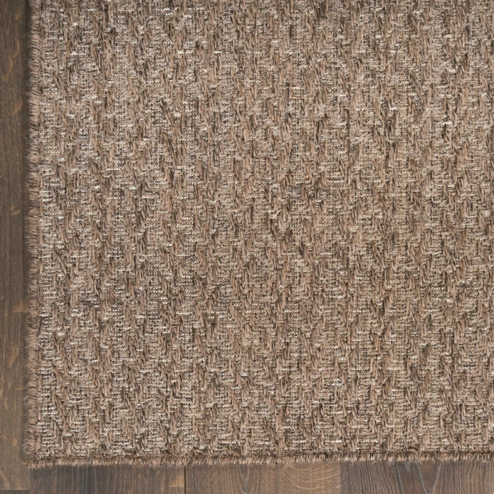 Nourison Tulum Brown TLM02 4 ft. X 6 ft. Rect. Rug