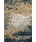 Nourison Twilight Area Rug TWI22 Navy Gold 5'6" x 8'