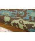 Nourison Home Vista Brown VIS20 8ft. x 10ft. Rect. Rug