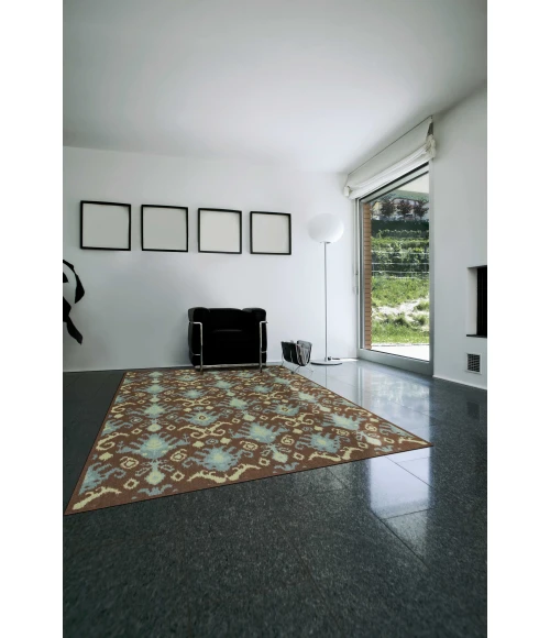 Nourison Home Vista Brown VIS20 8ft. x 10ft. Rect. Rug