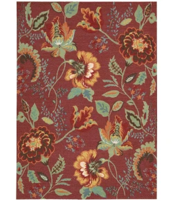 Nourison Home Vista Red VIS51 5ft. x 7ft. Rect. Rug