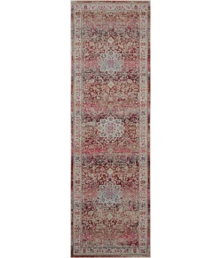Nourison Home Vintage Kashan VKA01 Red 2 ft. 4 in. X 8 ft. Area Rug