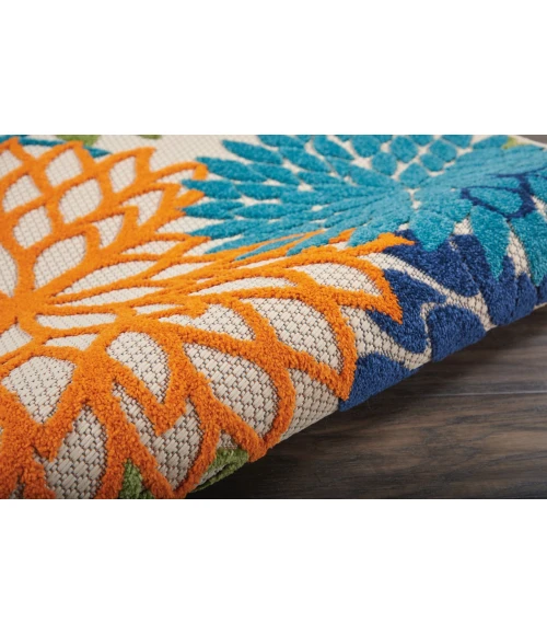 Nourison Aloha Round Area Rug ALH05-Multicolor