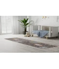 Nourison Astra Machine Washable Sky Blue ASW06 2 ft. X 6 ft. Rectangle Rug
