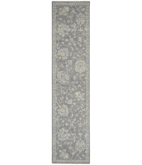 Nourison Infinite Charcoal IFT04 10 ft. Rect. Rug