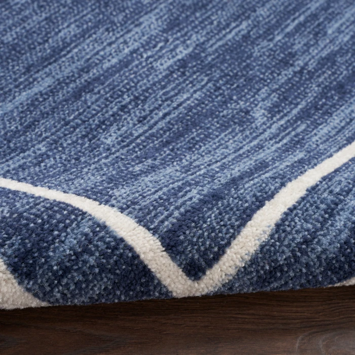 Nourison Nourison Essentials Area Rug NRE02 Navy/Ivory