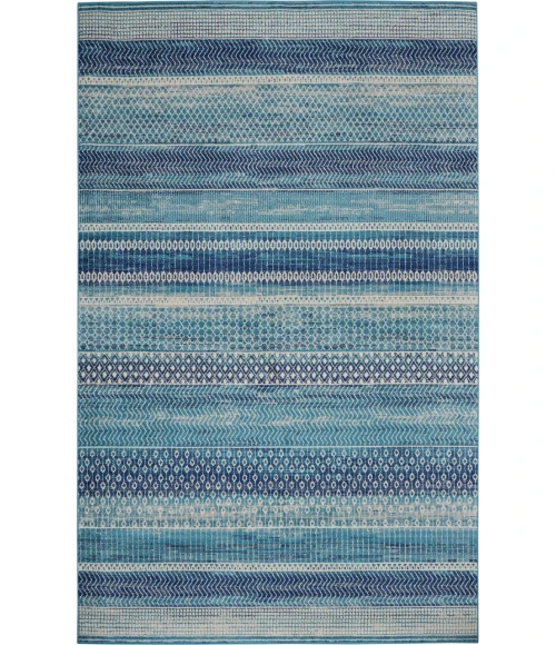 Nourison Passion Navy Blue PSN26 9 ft. X 12 ft. Rectangle Rug