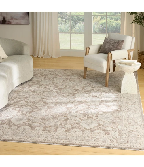 Nourison Shadows Ivory Mocha SHW03 10 ft. X 13 ft. Rect. Rug