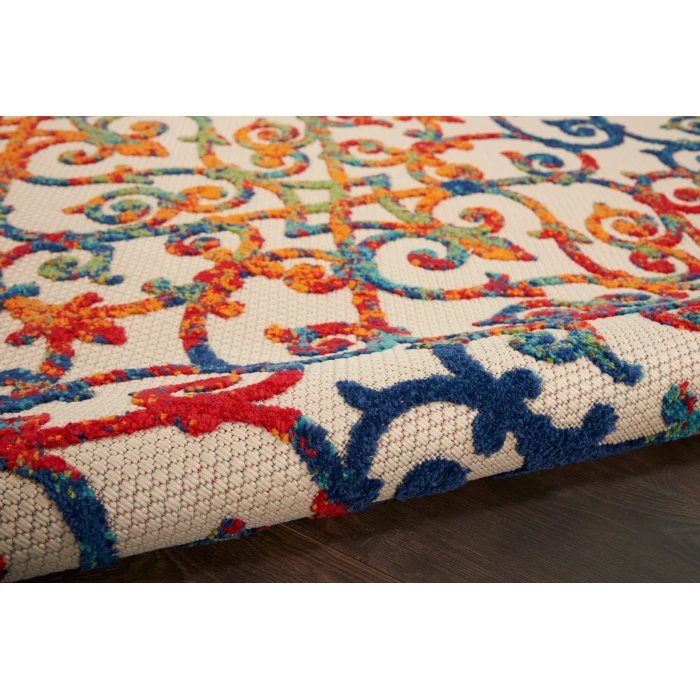 Nourison Aloha Area Rug ALH21 Multicolor 9' x 12'
