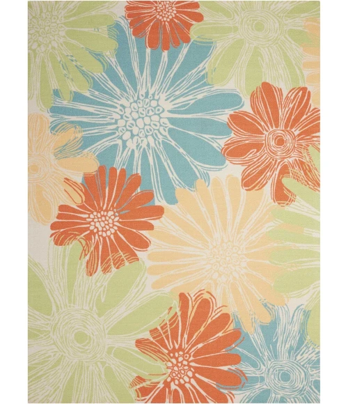 Nourison Home & Garden Area Rug RS022-Ivory