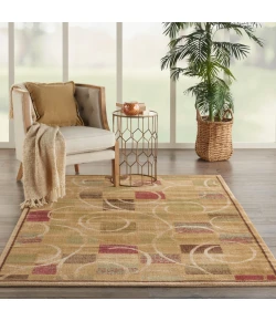 Nourison Home Expressions XP01 Beige 3 ft. 6 in. X 5 ft. 6 in. Area Rug