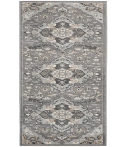 Nourison Home Elation ETN09 Ivory Grey 2 ft. 2 in. X 12 ft. Area Rug