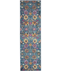 Nourison Home Passion PSN01 Denim 2 ft. 2 in. X 7 ft. 6 in. Area Rug