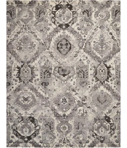 Nourison Home Twilight TWI03 Ivory/Grey 5 ft. 6 in. X 8 ft. Area Rug