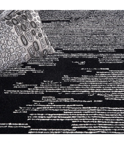 Michael Amini Ma30 Star Black Ivory SMR02 10 ft. X 14 ft. Rect. Rug