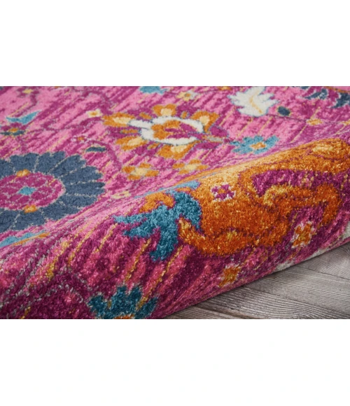 Nourison Passion Area Rug PSN01 Fuchsia 8' Round