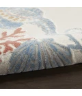Nourison Seaside Ivory Multicolor SDS03 2ft. x 6ft. Rect. Rug