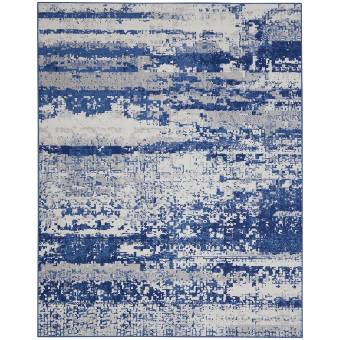 Nourison Whimsicle Area Rug WHS06-Ivory Navy