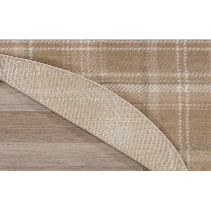 Nourison Grafix Taupe GRF03 4 ft. Round Rug
