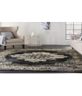 Nourison Grafix Black GRF14 9 ft. X 12 ft. Rectangle Rug