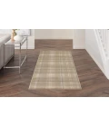 Nourison Grafix Taupe GRF03 2 ft. 3 in. X 7 ft. 6 in. Rectangle Rug