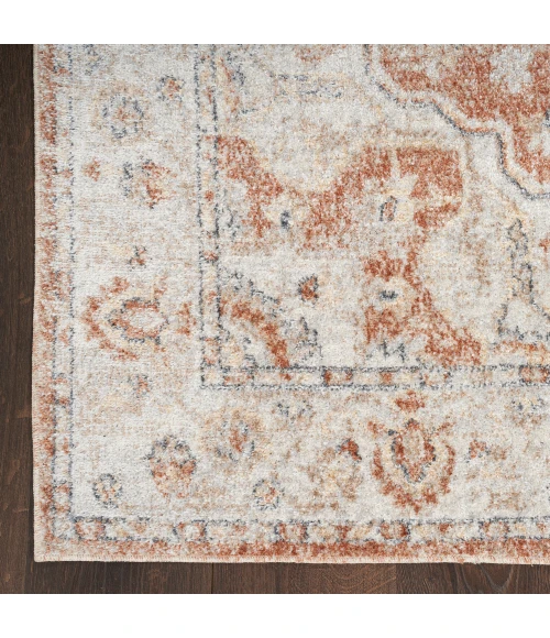 Nourison Astra Machine Washable Area Rug ASW12 Gold/Multicolor