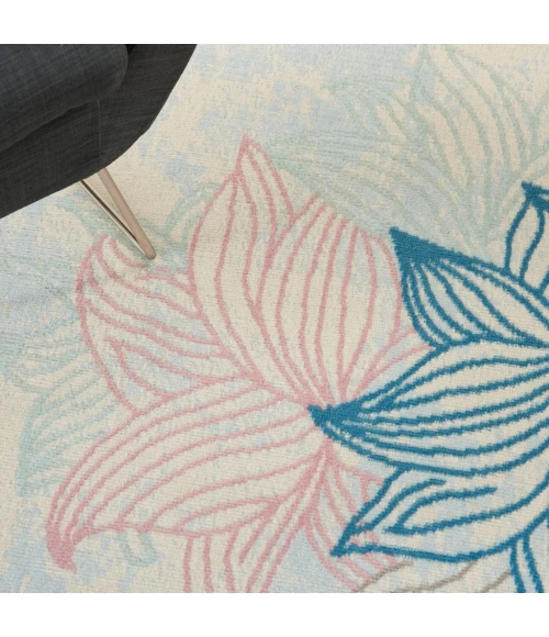 Nourison Jubilant Area Rug JUB08-Ivory/Multicolor