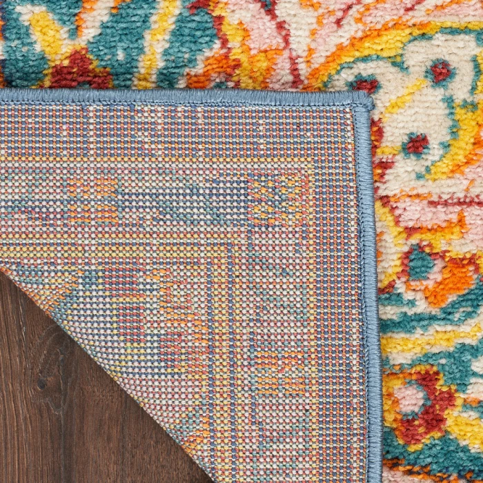 Nourison Passion Area Rug PSN22 Navy Multicolor