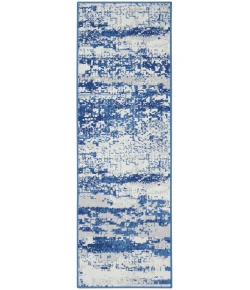 Nourison Home Whimsicle WHS06 Ivory Navy 2 ft. X 6 ft. Area Rug