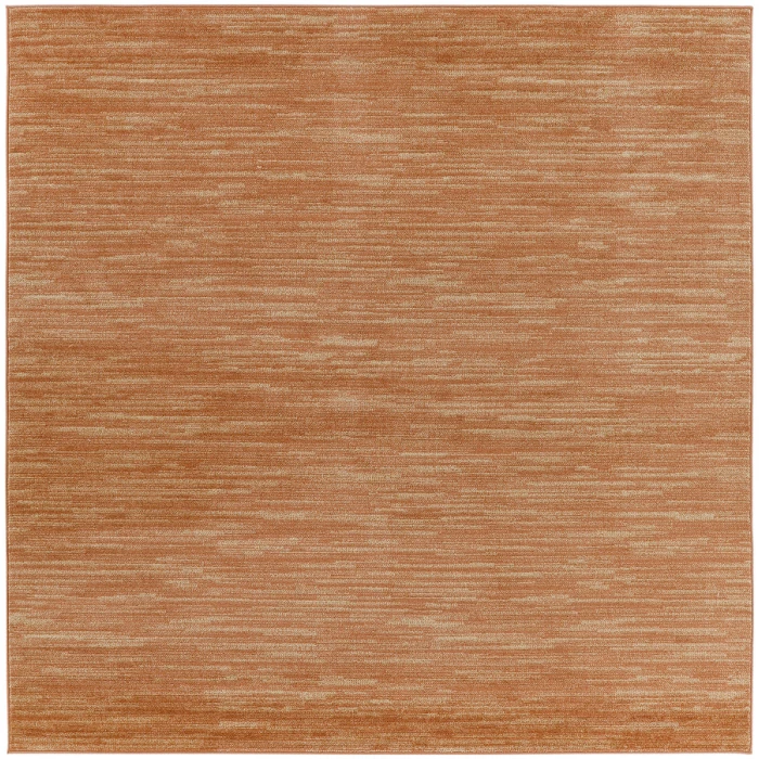 Nourison Home Nourison Essentials Rust NRE01 9 ft. Square Rug