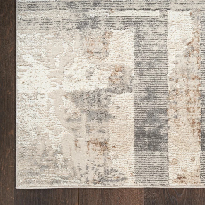 Nourison Sustainable Trends Ivory Multicolor SUT02 8 ft. Rect. Rug