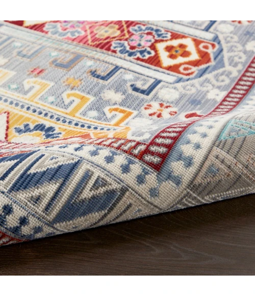 Nourison Vintage Kashan Area Rug VKA06-Grey/Multi