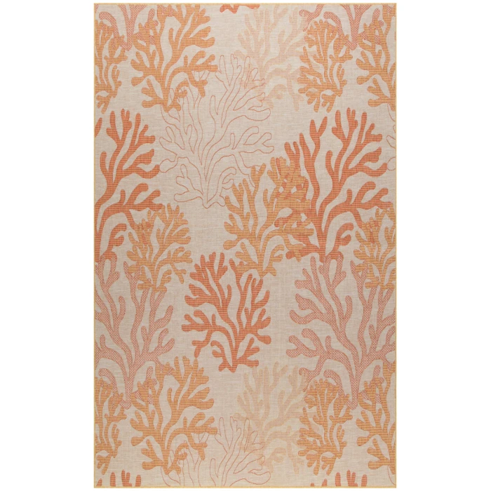 Nourison Garden Oasis Coral GOA05 9 ft. X 12 ft. Rectangle Rug