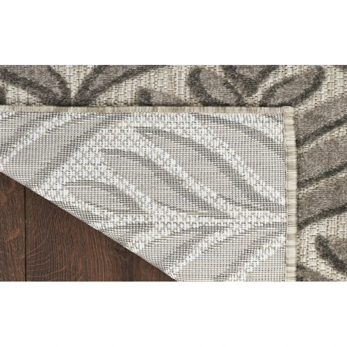 Nourison Aloha Charcoal ALH35 2 ft. 8 in. X 4 ft. Rectangle Rug