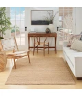 Nourison Natural Jute Area Rug NJT01 Bleached