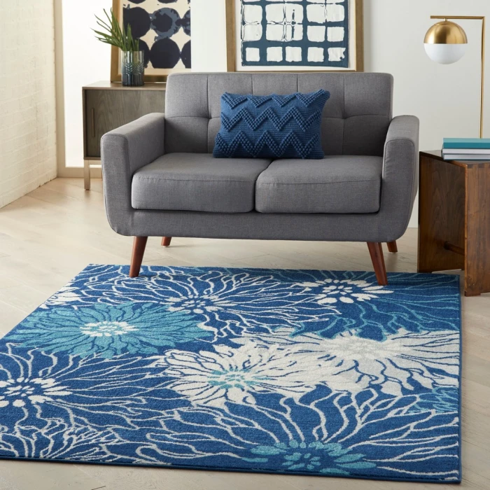 Nourison Passion Area Rug PSN17-Navy/Ivory